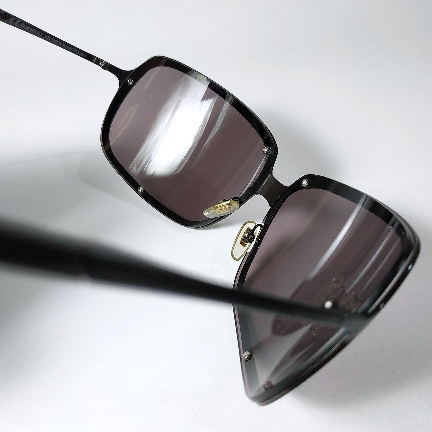YSL (yves Saint Laurent) 6145/S Vintage Wrap Sunglasses  display picture 2