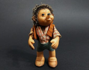 Petite Peluche Steiff Macki Le Hérisson – Vintage Rare – Bon état
