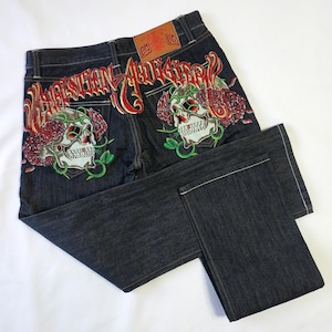 Christian Audigier Jeans - Etsy