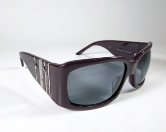 Dior Gaucho Shield XXL Y2K Framed 00\'s Luxury Women\'s Brown Silver Logos Travel Dior 00s Vintage Sunglasses - Dior Gaucho Shield XXL Y2K  main image 3