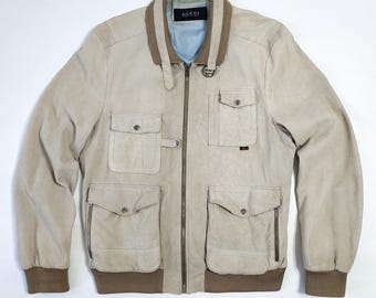 Luksusowa skórzana kurtka typu bomber GUCCI® – ponadczasowa ikona włoskiej elegancji i rzemiosła