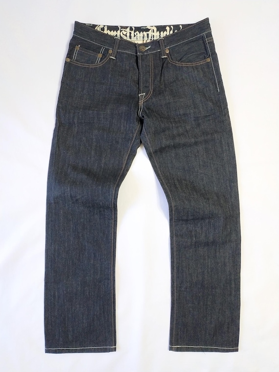 CHRISTIAN AUDIGIER © Denim. Blue Jeans With Embroidery - Etsy