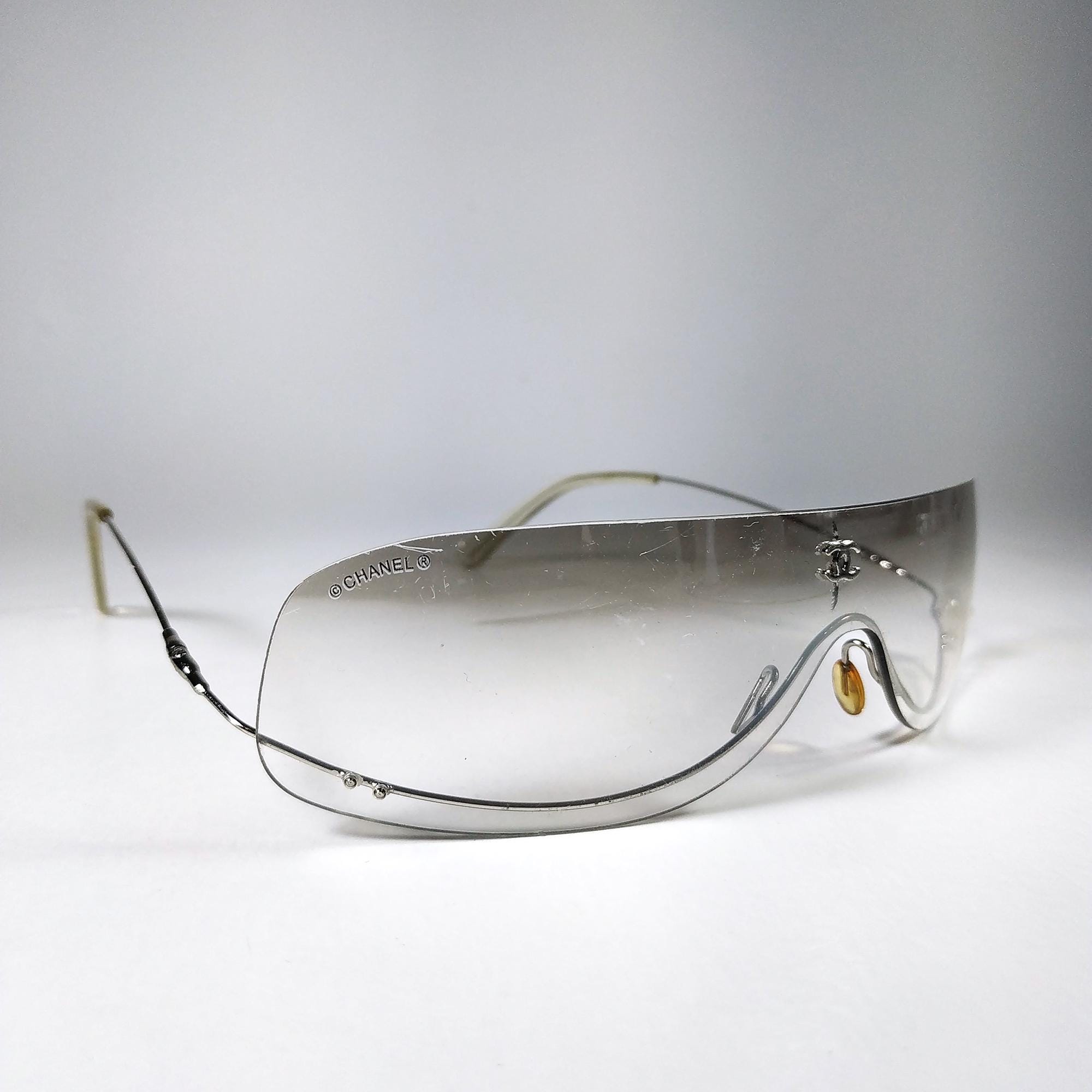 Y2k Vintage Chanel Sunglasses - Etsy display picture 3