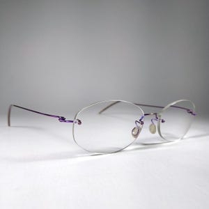 LINDBERG © Spirit Titanium Pat. Pend.  Rimless Eyewear. No.502062521. Made in Denmark