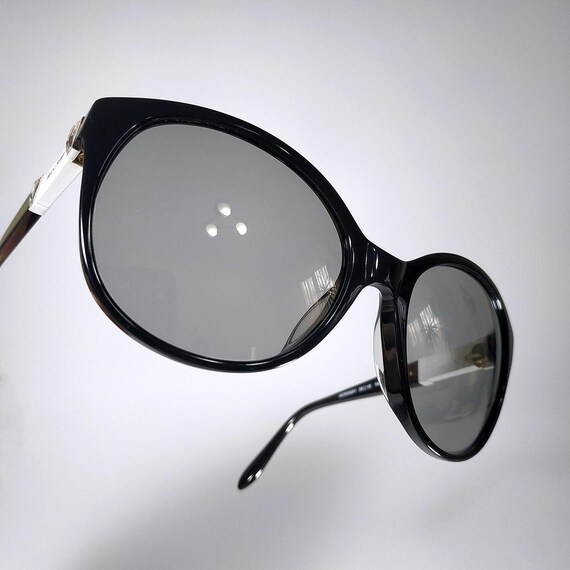 MOSCHINO © MO800S01. Rare Sunglasses With Crystals. Made in  display picture 3