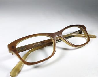 Gafas Twenty Two Horn GAVAL de cuerno natural, montura de diseño NOS
