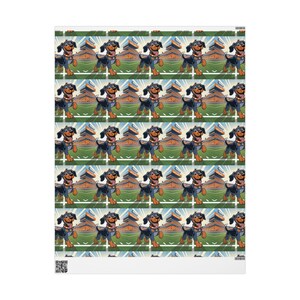 Playful Patterned Wrapping Paper for Gifts, Party Wrap, Holiday Gift Wrap, Eco-Friendly Gift Wrap, Fun Wrap for Celebrations