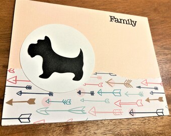 Family terrier card