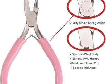 Professional Jewelry Pliers | Beading, Wire Wrapping, Repair Tool (11cm)