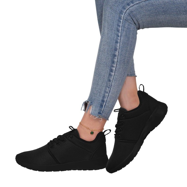 Women's Black Sneakers - SPECIAL 20% Off image 6