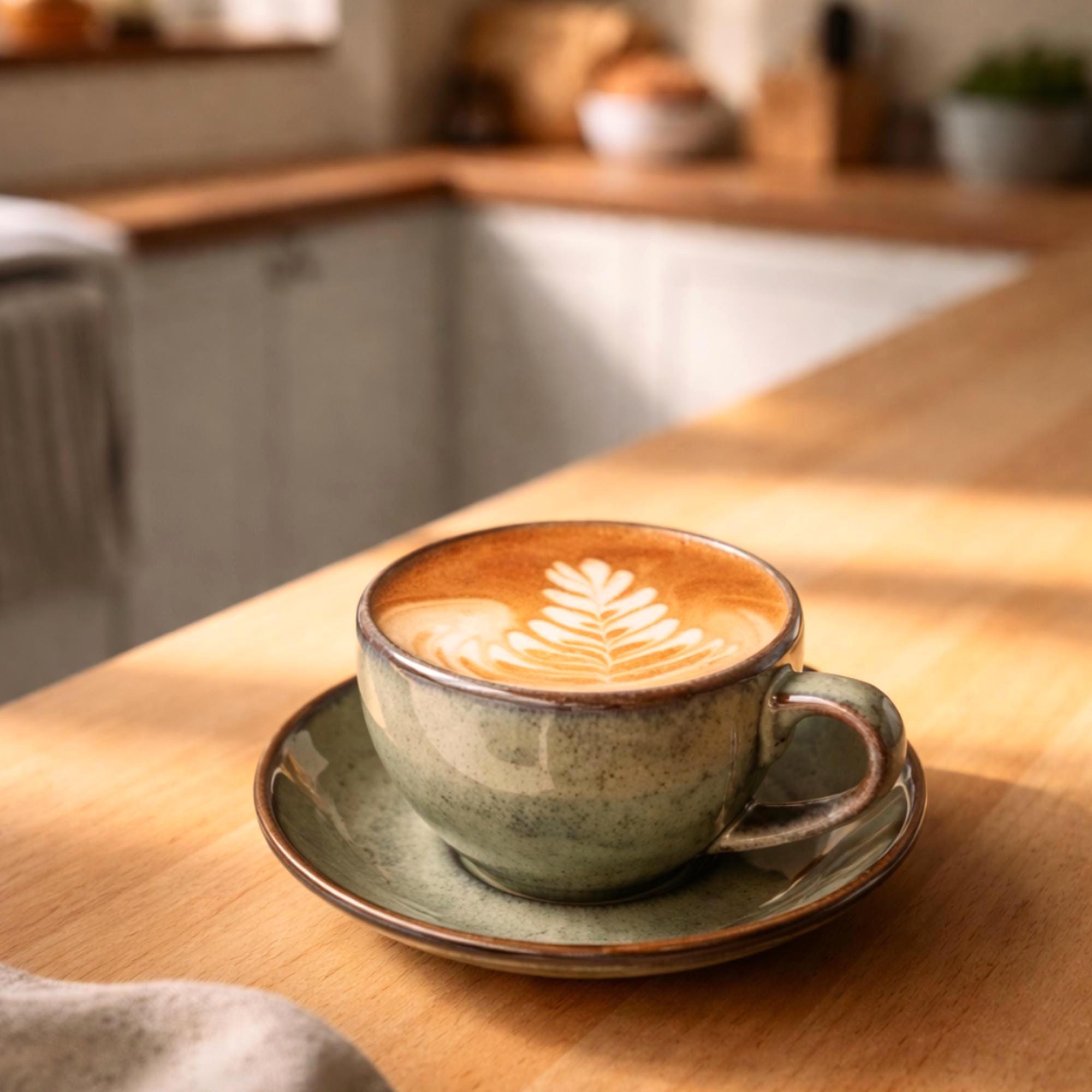 Latte art cup