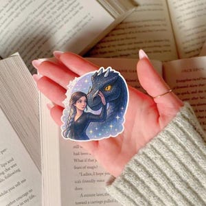 Dragon and Rider Sticker