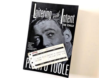 Loitering With Intent: The Child by Peter O'Toole 1992 2nd Printing Hyperion Trade Paperback - VG+