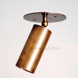 1 Lichtpunkt Mid Century Messing Sputnik Kronleuchter Leuchte