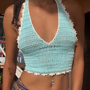 Vela-patroon bovenkant pdf | Gehaakt PATROON voor beginners | Digitale download