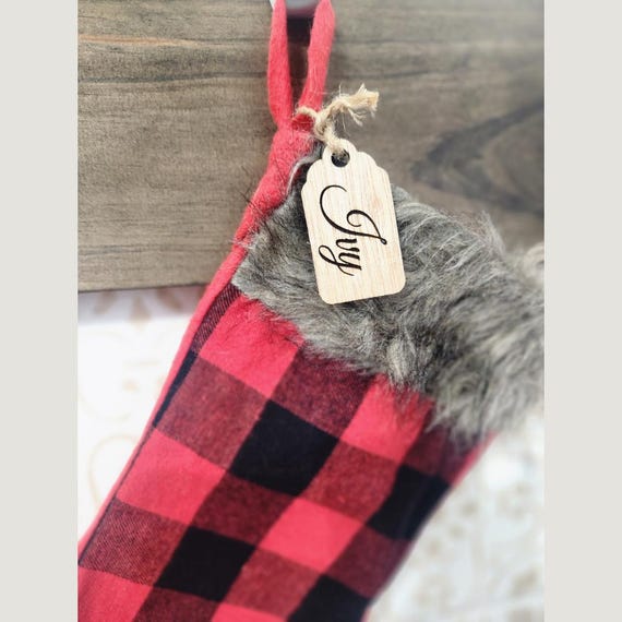 Personalized Stocking Tags