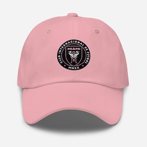 Inter Miami Hat Adjustable Baseball Cap Unisex Men Women Soccer Gift
