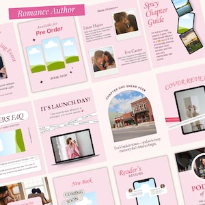 Golden hour aesthetic Bookstagram templates with warm, cozy tones