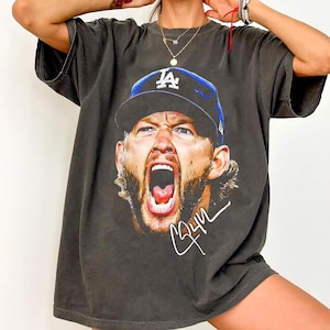 Comfort Colors Clayton Kershaw T-Shirt, Dodgers Shirt