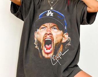 Comfort Colors Clayton Kershaw T-Shirt, Dodgers Shirt