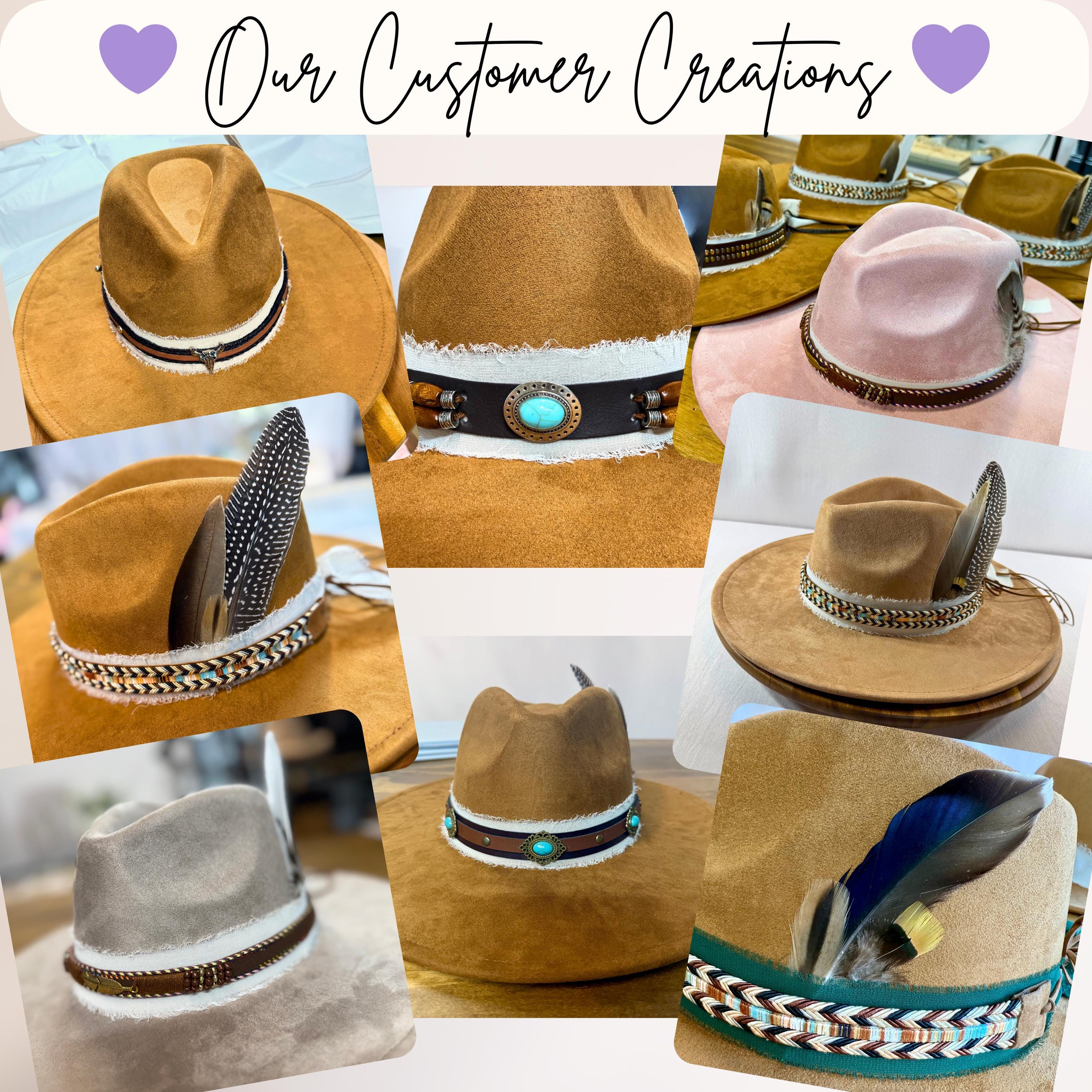 Custom Boho Hat Look what you made me do -  RESIST Have not posted in so long but have made so many things! DM  main image 4