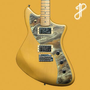 Bespoke Resin Pickguard for Guitars & Basses - 4-Ply, Foil Shielded, Unique Shapes