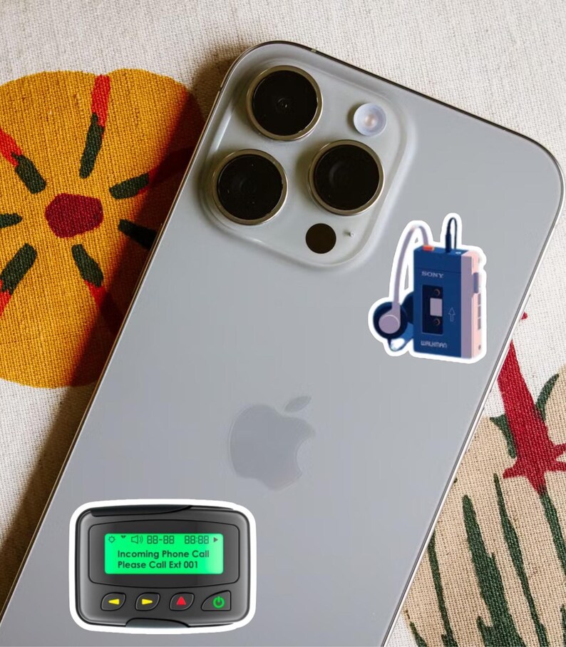 Retro Tech Sticker Pack: 90s-2000s Gadgets - 107 PNG Icons (digital ...