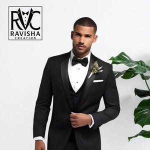 Schwarzer Frack für Herren - Premium Feierliche Kleidung für Jeden Anlass - Maßgeschneiderter Anzug