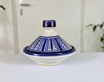 Vintage Hand-Crafted Moroccan Mini Tagine
