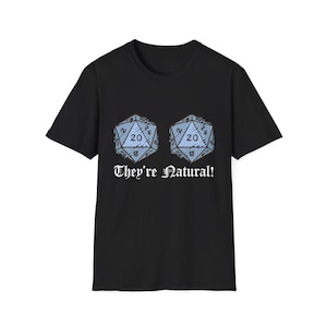Funny DnD T-Shirt for Women: Natural 20 Critical Hit Graphic Tee