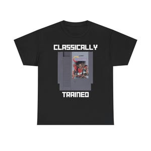 Retro Contra Gaming Tee: Classically Trained Gamer Shirt
