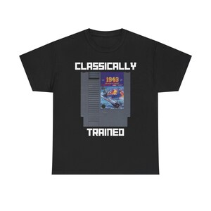 Retro 1943 Midway Gaming Tee: Classically Trained Gamer Shirt
