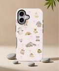Cute Jellycat Inspired Phone Case, Plush Bunny Phone Cover, Whimsical Fall Phone Accessory, iPhone 17 16 15 14 13 12 11 Pro Max, Samsung S26 product logo