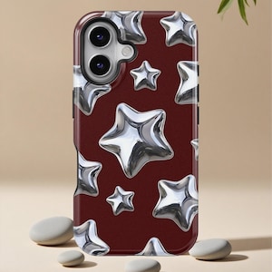 Shiny Burgundy iPhone Case - Etsy