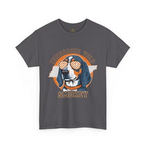 Tennessee Vols Smokey Tee - College Football Fan Shirt, University Sports Apparel, Volunteer Gifts, Game Day T-shirt, Orange and White Tee