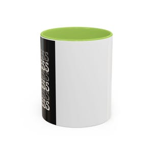 Stylish Accent Coffee Mug for Home, Office, Gift Ideas, Motivational Mug, Customizable Coffee Cup
