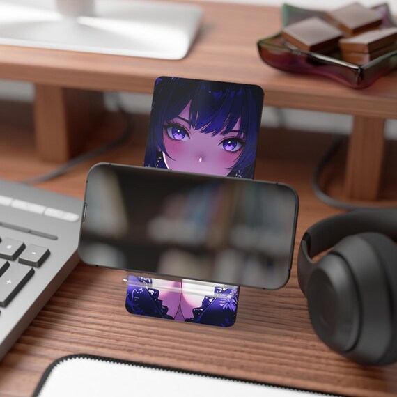 Anime Girl Smartphone Display Stand, Phone Holder, Desk Organizer