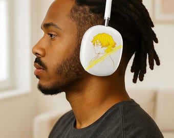 Anime Inspired AirPod Max Case, Protective Polycarbonate Headphone Cover