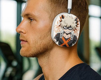 Anime Inspired AirPod Max Case, Protective Headphone Cover, Japanese Style Tech Accessory