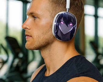 Anime AirPod Max Case, Custom Earphone Cover, Tech Accessory, Stylish Protector