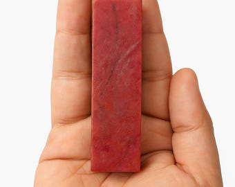 Rubí natural en rodajas: cristal de alta vibración para meditación y sanación (350-450 ct)