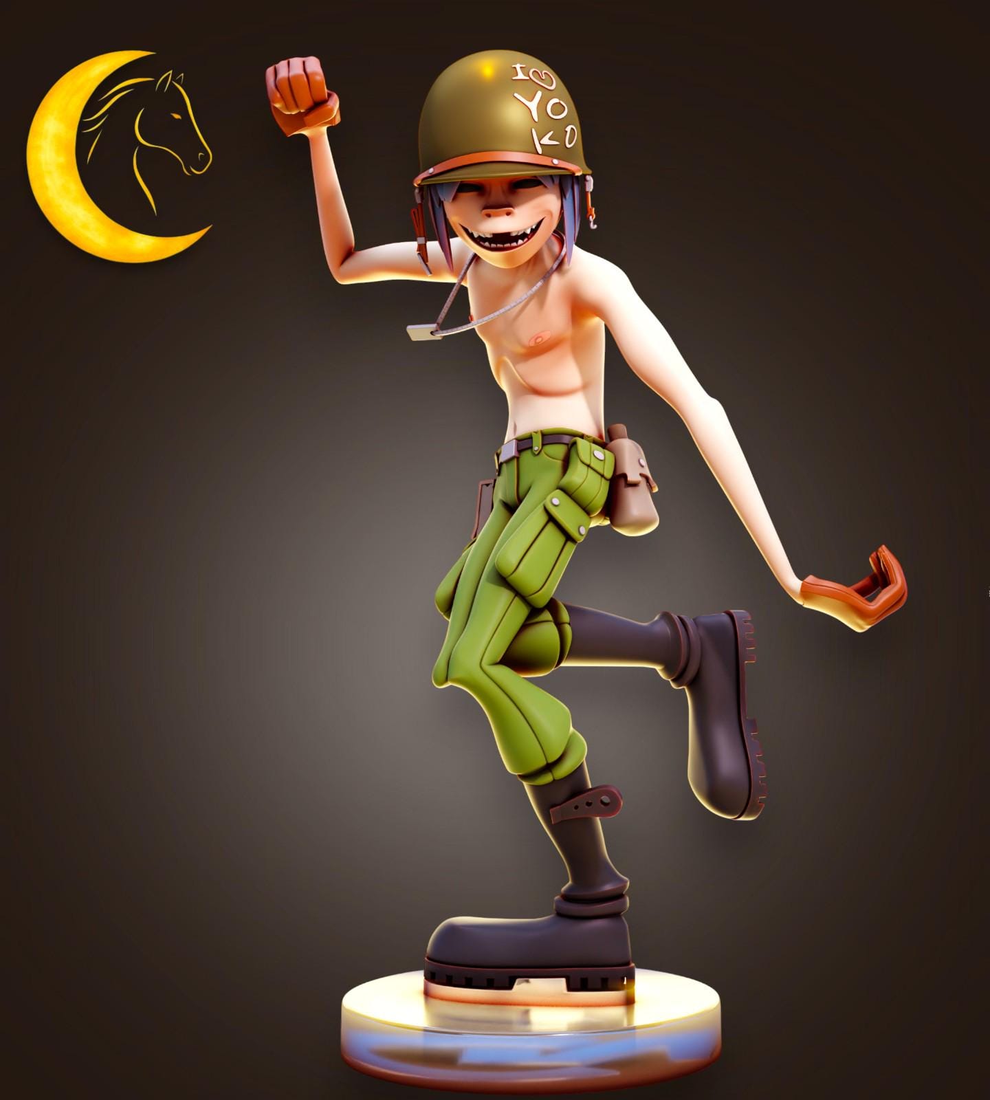 2d Figure Gorillaz - Etsy