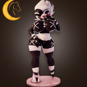 Marie Figure, 3D Painted Figures, Action Figurines, Handmade Miniature Scupulture, Gift Fiegurine