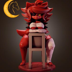 Fexaa Figure, 3D Painted Figures, Action Figurines, Handmade Miniature Scupulture, Gift Fiegurine
