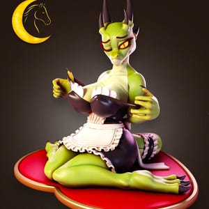 Argonian Maid Figure - Etsy