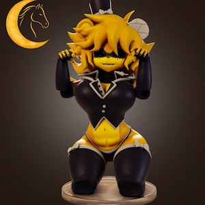 Goldie Figure, 3D Painted Figures, Action Figurines, Handmade Miniature Scupulture, Gift Fiegurine