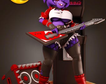 Animatronic Bunny Night Club Girl 3D Printed Figure – Glam Fantasy Collectible