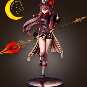 Hu Teo Figure, 3D Painted Figures, Action Figurines, Handmade Miniature Scupulture, Gift Fiegurine