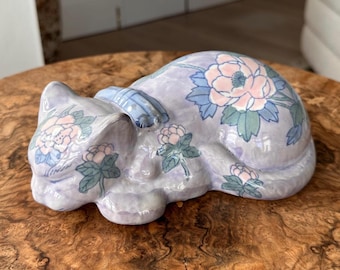 九谷焼 大きな眠り猫 20世紀前半のヴィンテージ - Etsy 日本