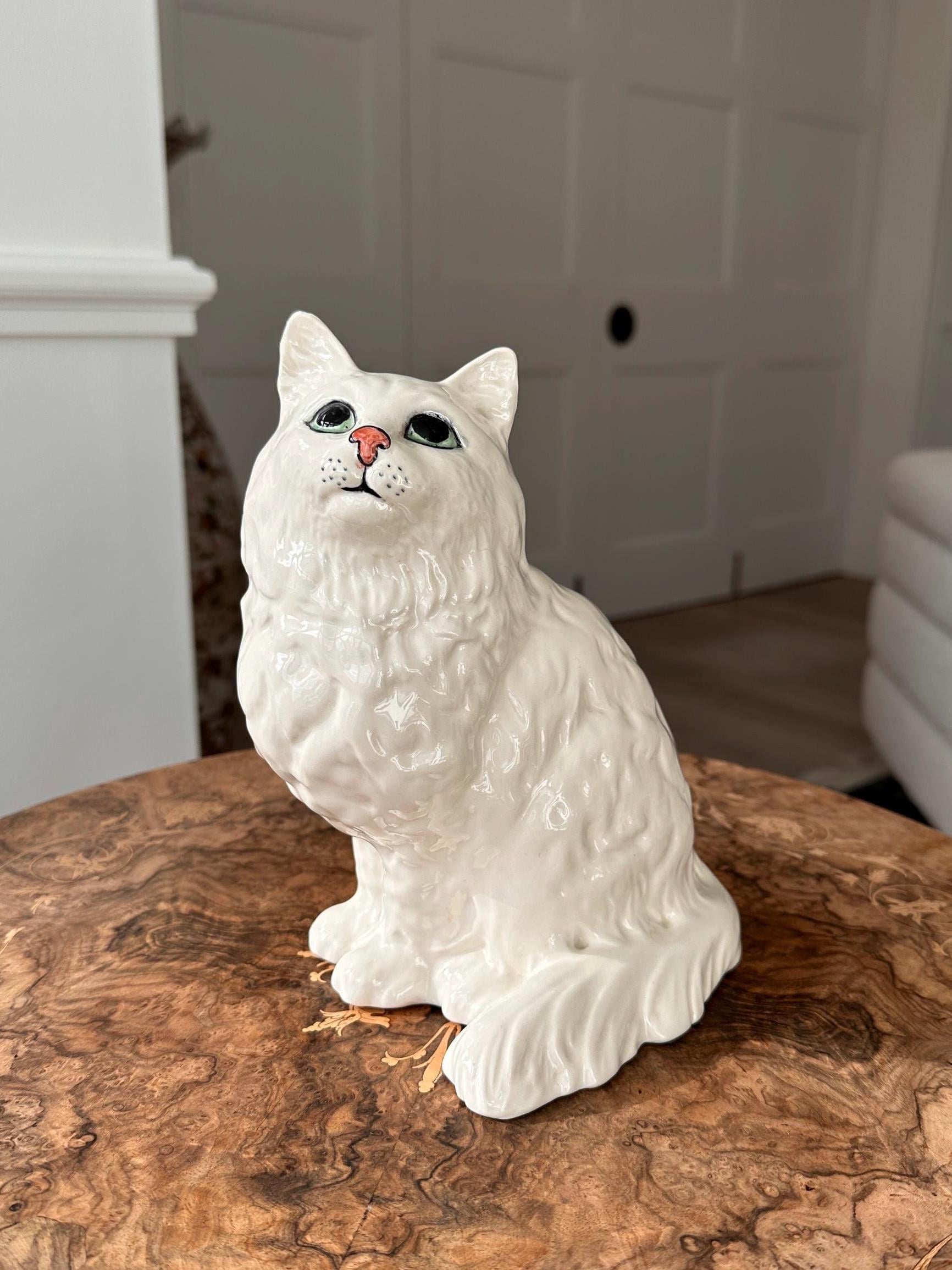 Beswick white cat - Etsy 日本